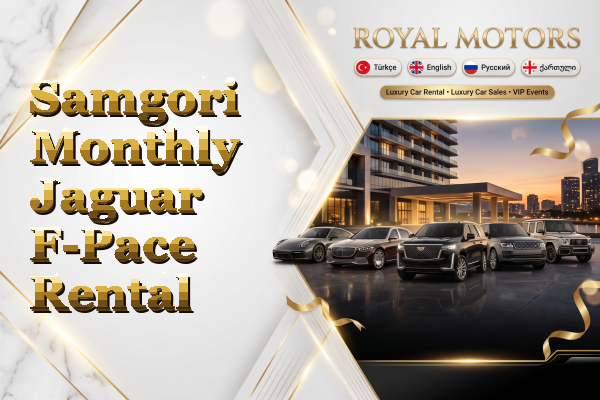 Samgori Monthly Jaguar F-Pace Rental