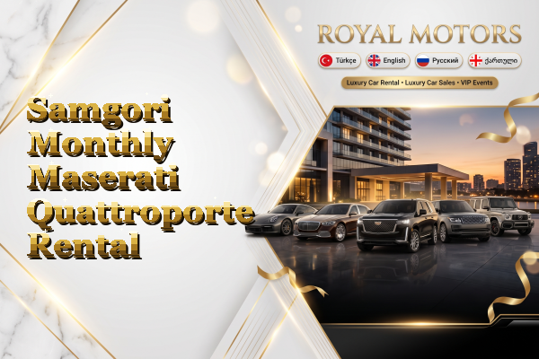 Samgori Monthly Maserati Quattroporte Rental