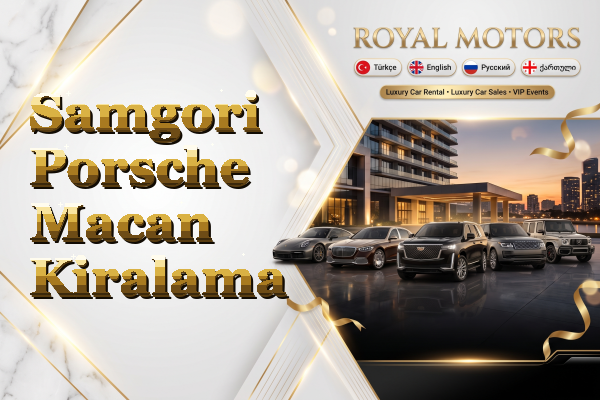 Samgori Porsche Macan Kiralama