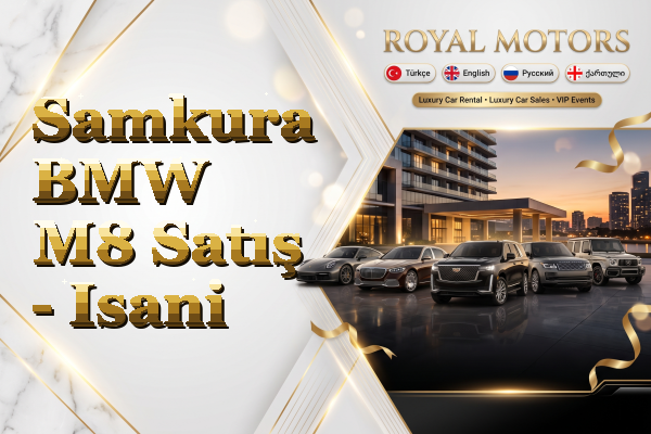 Samkura BMW M8 Satış - Isani
