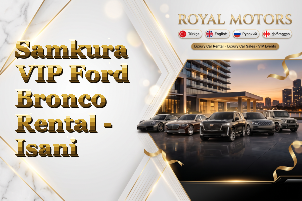 Samkura VIP Ford Bronco Rental - Isani