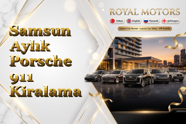 Samsun Aylık Porsche 911 Kiralama