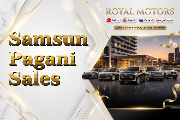 Samsun Pagani Sales