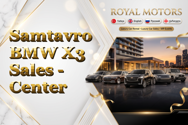 Samtavro BMW X3 Sales - Center