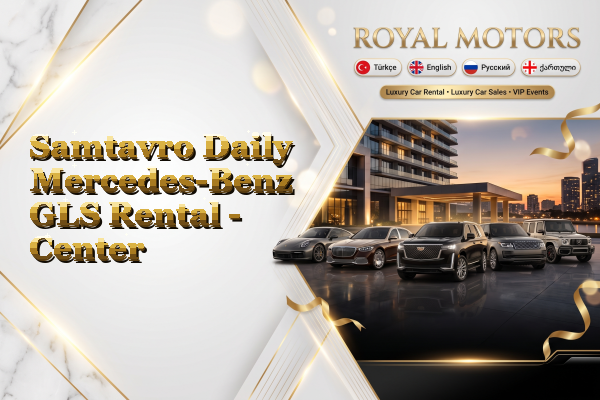 Samtavro Daily Mercedes-Benz GLS Rental - Center