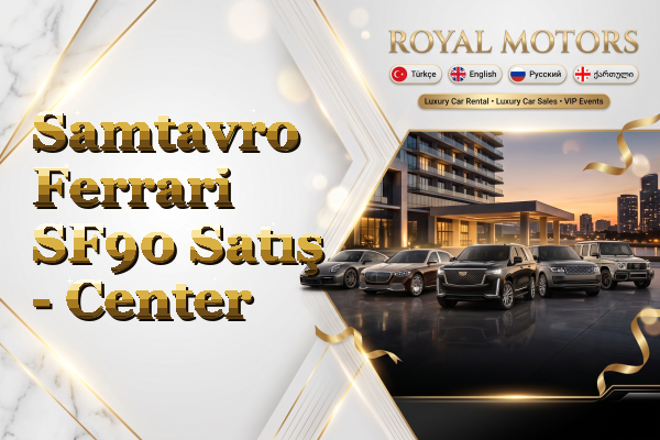 Samtavro Ferrari SF90 Satış - Center