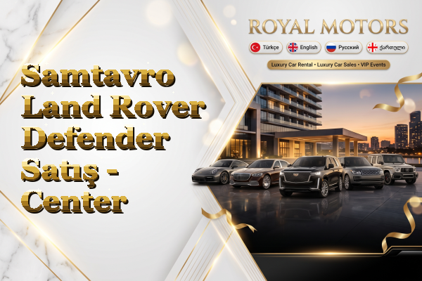 Samtavro Land Rover Defender Satış - Center