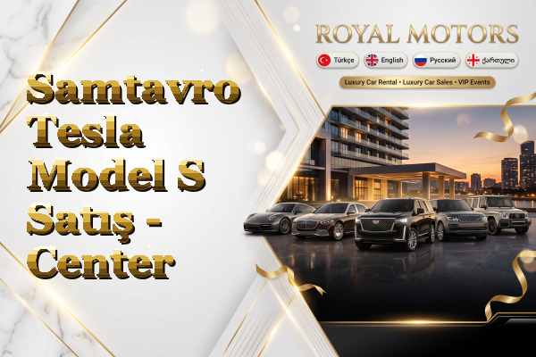 Samtavro Tesla Model S Satış - Center