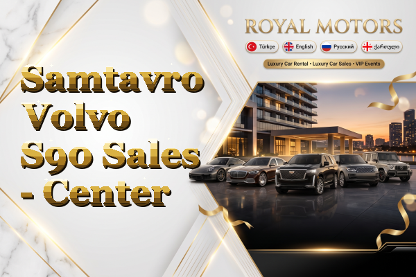 Samtavro Volvo S90 Sales - Center