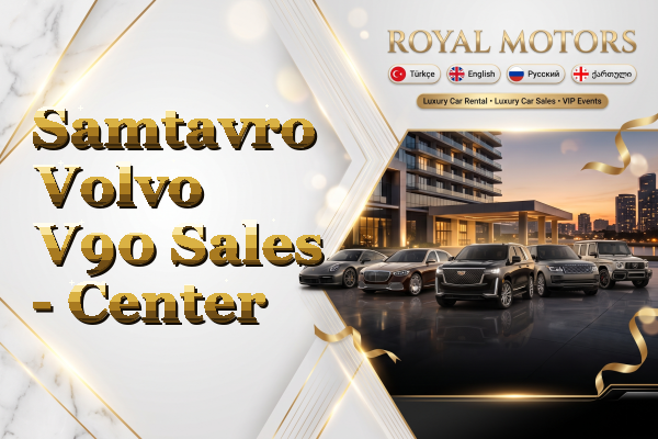 Samtavro Volvo V90 Sales - Center