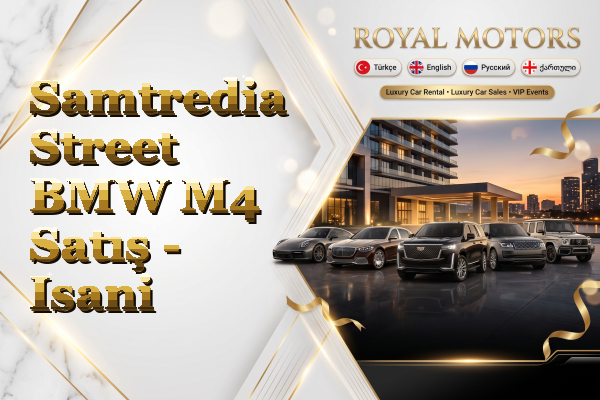 Samtredia Street BMW M4 Satış - Isani