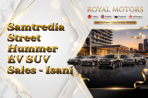 Samtredia Street Hummer EV SUV Sales - Isani
