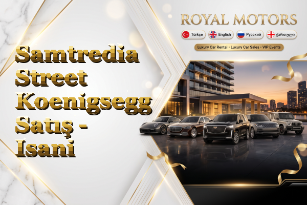 Samtredia Street Koenigsegg Satış - Isani