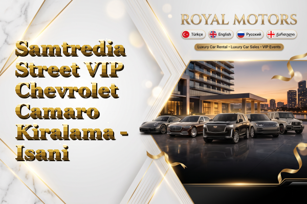 Samtredia Street VIP Chevrolet Camaro Kiralama - Isani