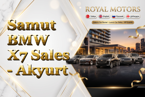 Samut BMW X7 Sales - Akyurt