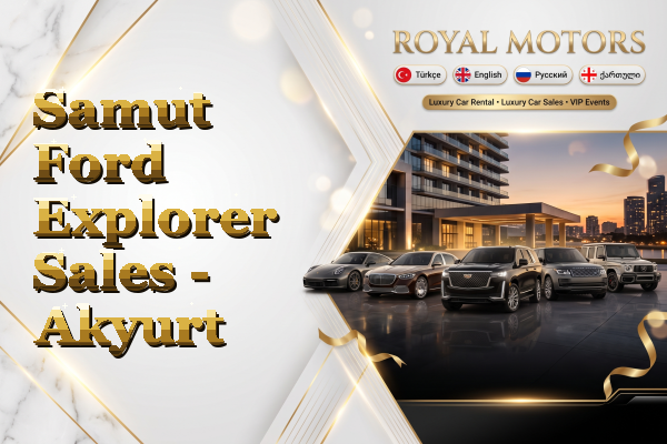 Samut Ford Explorer Sales - Akyurt
