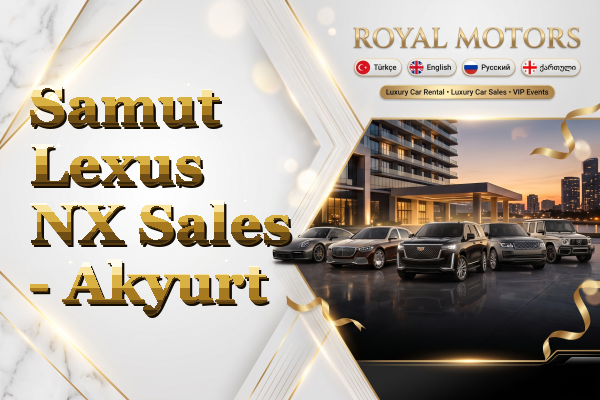 Samut Lexus NX Sales - Akyurt