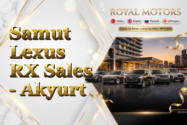 Samut Lexus RX Sales - Akyurt