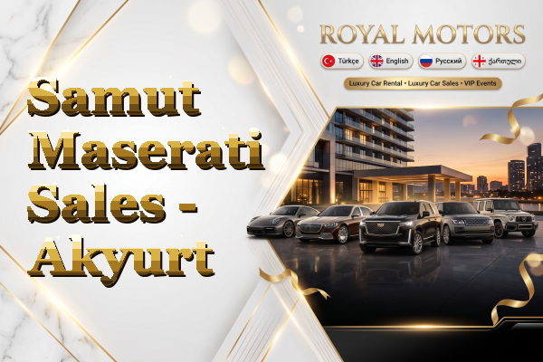 Samut Maserati Sales - Akyurt