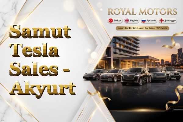 Samut Tesla Sales - Akyurt