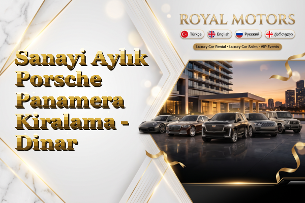 Sanayi Aylık Porsche Panamera Kiralama - Dinar