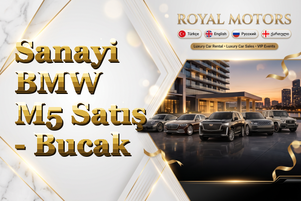Sanayi BMW M5 Satış - Bucak