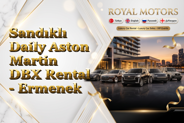 Sandıklı Daily Aston Martin DBX Rental - Ermenek
