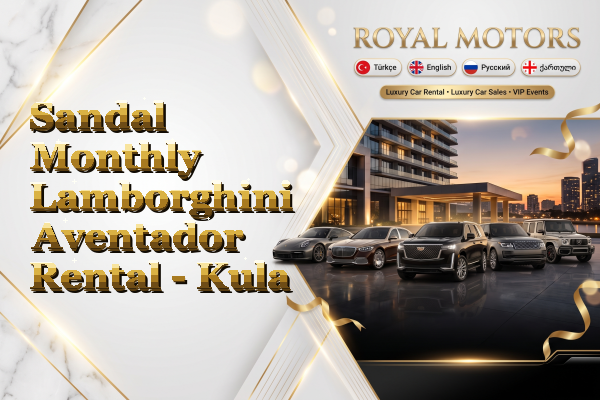 Sandal Monthly Lamborghini Aventador Rental - Kula