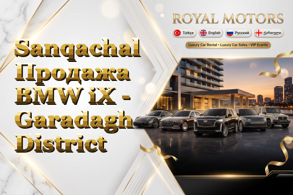 Sanqachal Продажа BMW iX - Garadagh District