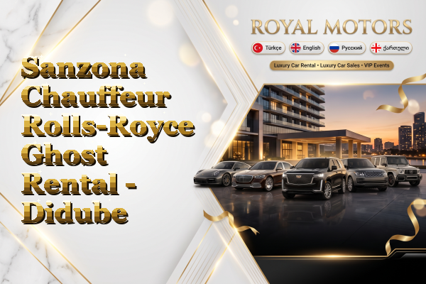 Sanzona Chauffeur Rolls-Royce Ghost Rental - Didube