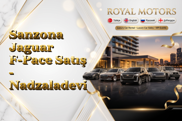 Sanzona Jaguar F-Pace Satış - Nadzaladevi