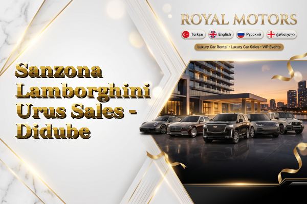 Sanzona Lamborghini Urus Sales - Didube