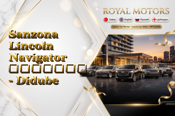 Sanzona Lincoln Navigator გაყიდვა - Didube