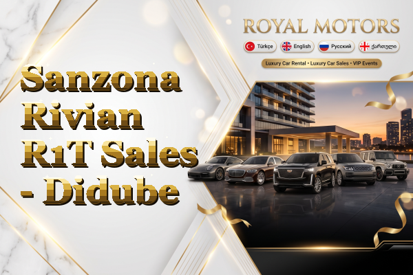 Sanzona Rivian R1T Sales - Didube