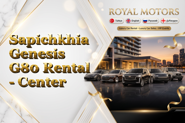 Sapichkhia Genesis G80 Rental - Center