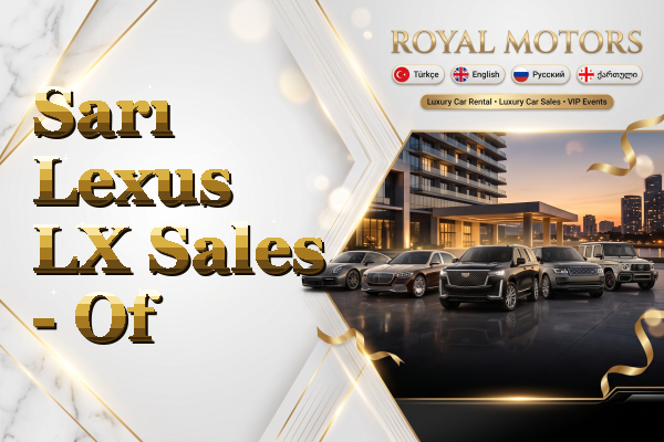 Sarı Lexus LX Sales - Of