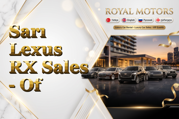 Sarı Lexus RX Sales - Of