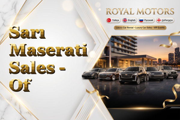 Sarı Maserati Sales - Of