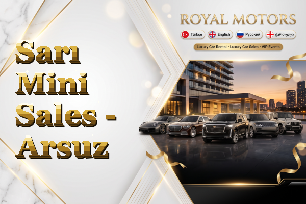 Sarı Mini Sales - Arsuz