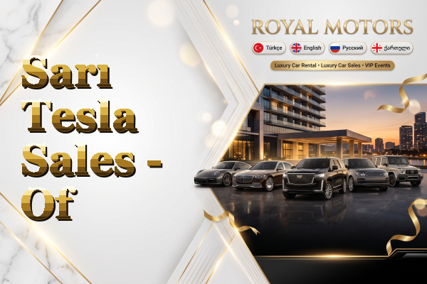 Sarı Tesla Sales - Of