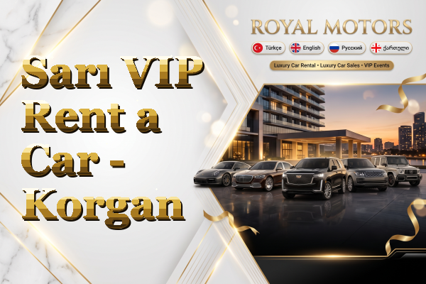 Sarı VIP Rent a Car - Korgan