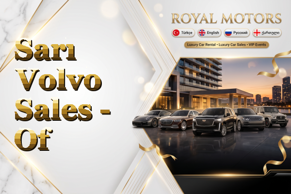 Sarı Volvo Sales - Of