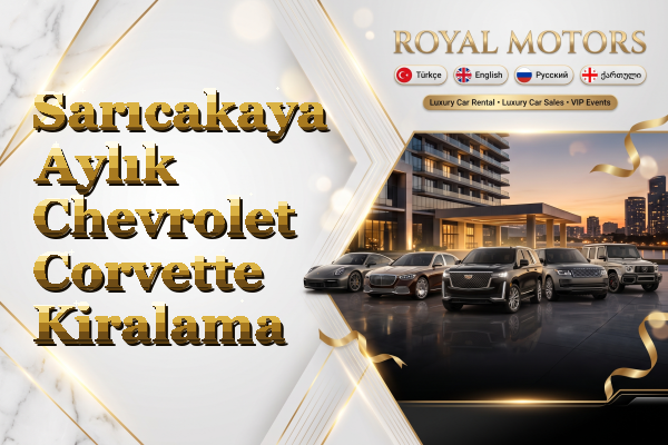 Sarıcakaya Aylık Chevrolet Corvette Kiralama