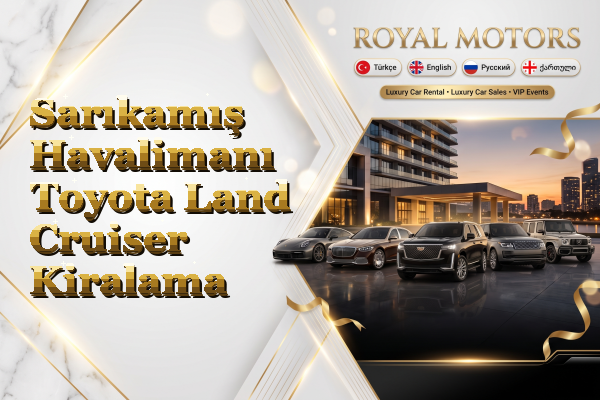 Sarıkamış Havalimanı Toyota Land Cruiser Kiralama