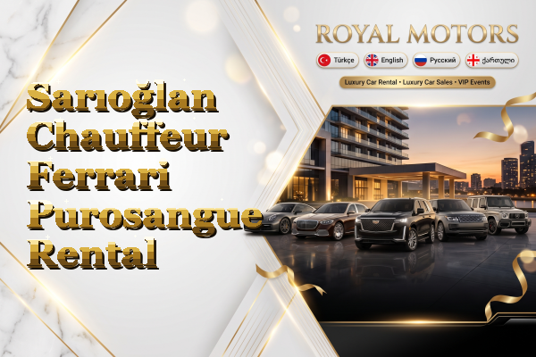 Sarıoğlan Chauffeur Ferrari Purosangue Rental