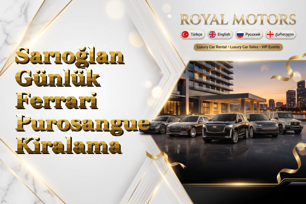 Sarıoğlan Günlük Ferrari Purosangue Kiralama