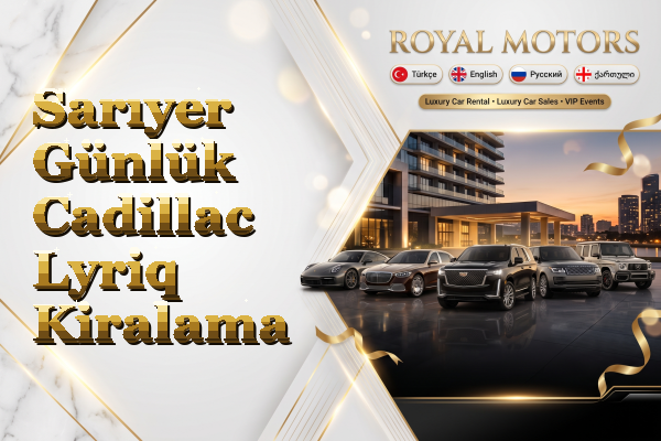 Sarıyer Günlük Cadillac Lyriq Kiralama