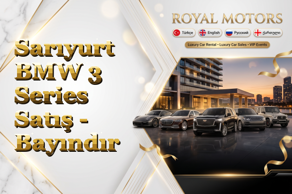 Sarıyurt BMW 3 Series Satış - Bayındır