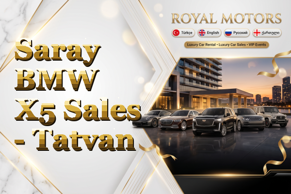 Saray BMW X5 Sales - Tatvan