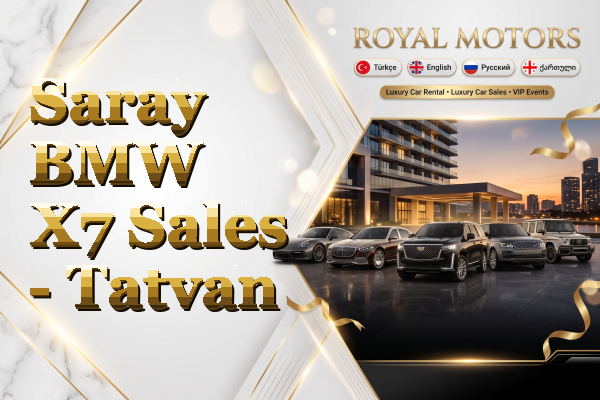 Saray BMW X7 Sales - Tatvan